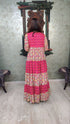 Gulabi Pink Long Cape Jacket